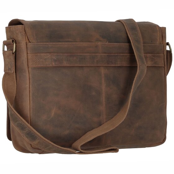 Greenland Nature Montenegro Messenger leather 40 cm laptop compartment