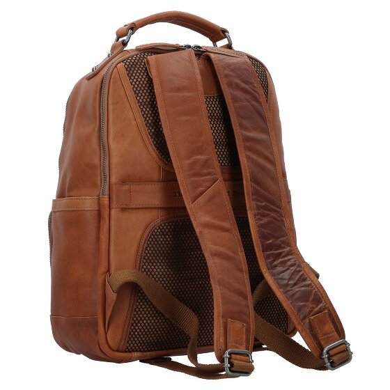 The Chesterfield Brand Wax Pull Up Business backpack Leather 39 cm Laptop compartment