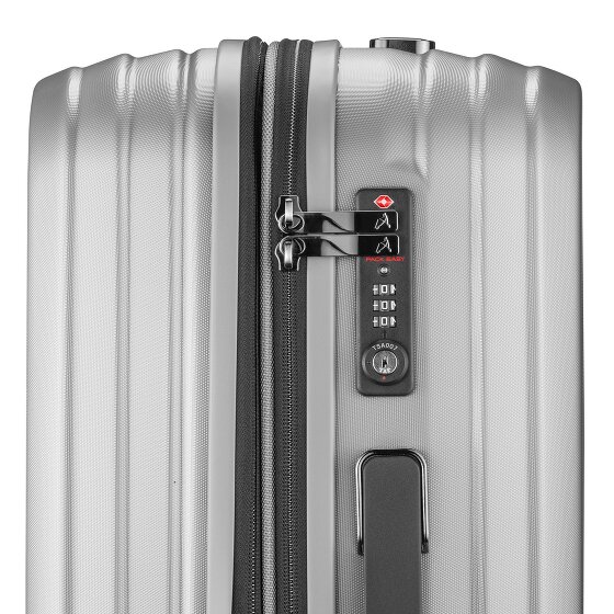 Pack Easy Genius 4 wheels Trolley M 66 cm with expansion pleat