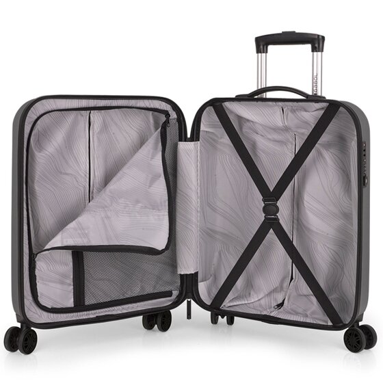 Gabol Paradise XP 4 wheels Cabin trolley S 55 cm with expansion pleat