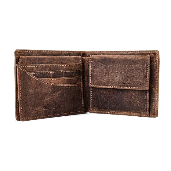 Greenburry Horse Wallet Genuine Leather 12 cm