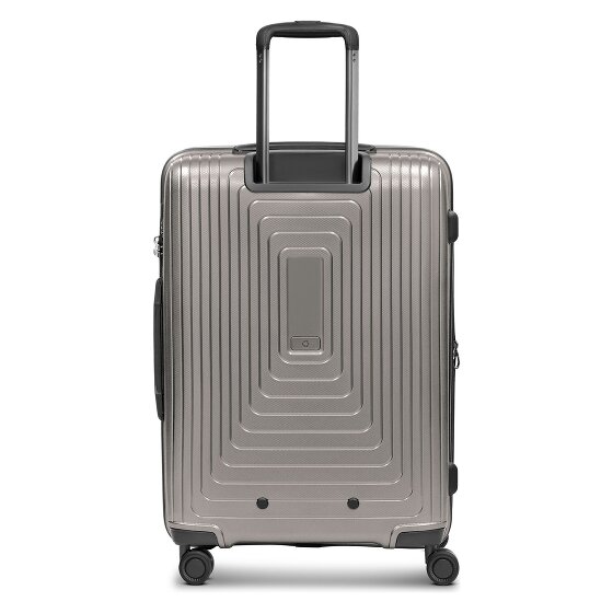 Redolz Essentials 14 4 wheels Suitcase set 3-piece with expansion pleat