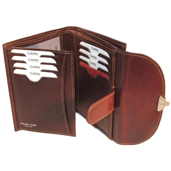 Golden Head Colorado wallet RFID leather 10 cm
