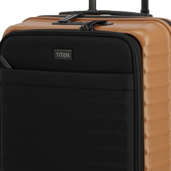 Titan Upgrade 4 wheels Cabin trolley 55 cm Laptop compartment