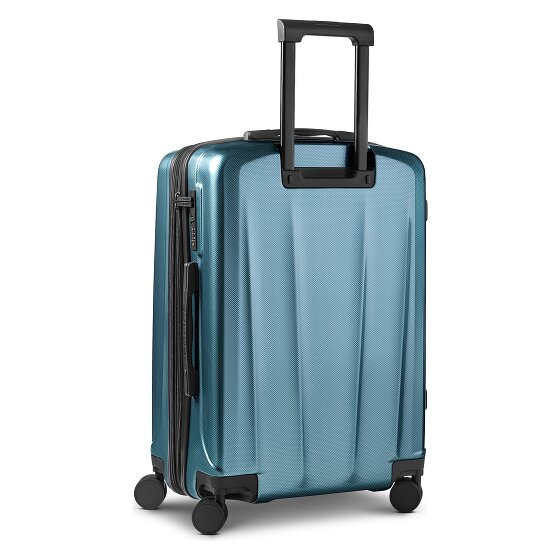 Police New York 4 wheels Trolley M 62 cm Expandable