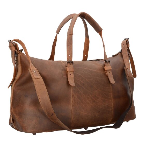 Harold's Antic Weekender travel bag Genuine Leather 54 cm