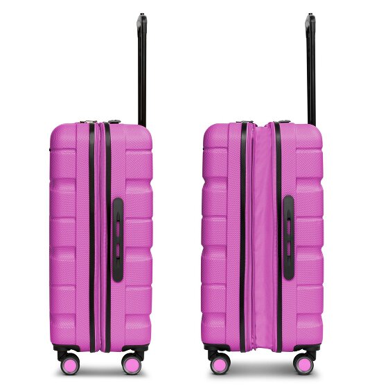 Franky Munich 4.0 4-wheeled trolley M 66 cm with expansion fold