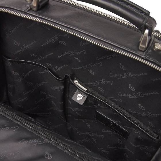 Castelijn & Beerens Verona backpack RFID leather 40 cm laptop compartment