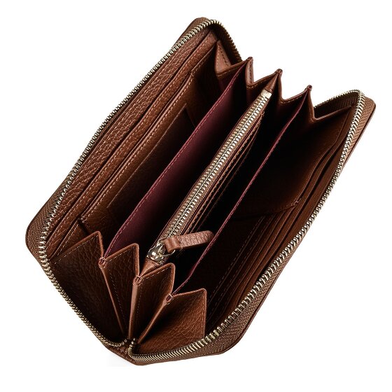 Coccinelle Metallic Soft Wallet Genuine Leather 10 cm