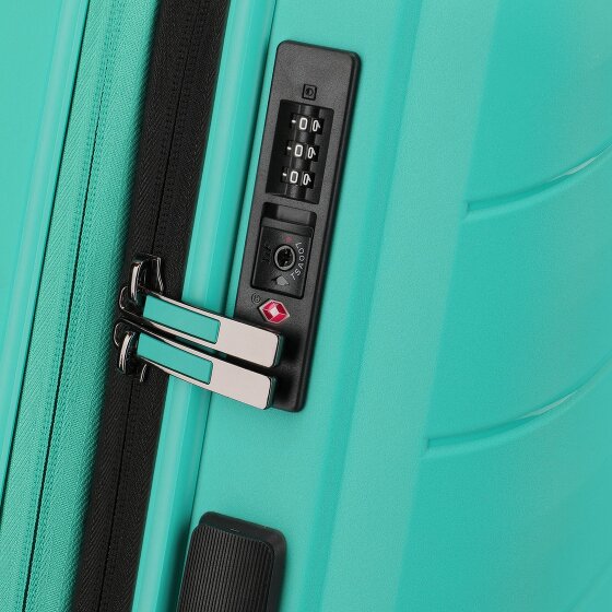 Travelite Burano 4 wheels Suitcase set 3-piece with expansion pleat