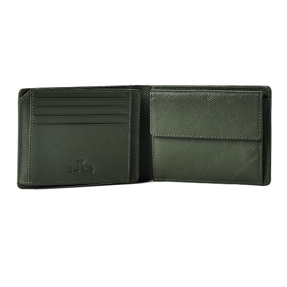 Braun Büffel Robin Wallet RFID protection Genuine Leather 12.5 cm