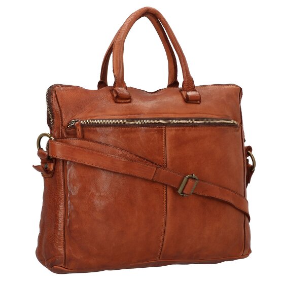 Harold's Submarine handbag leather 38 cm laptop compartment