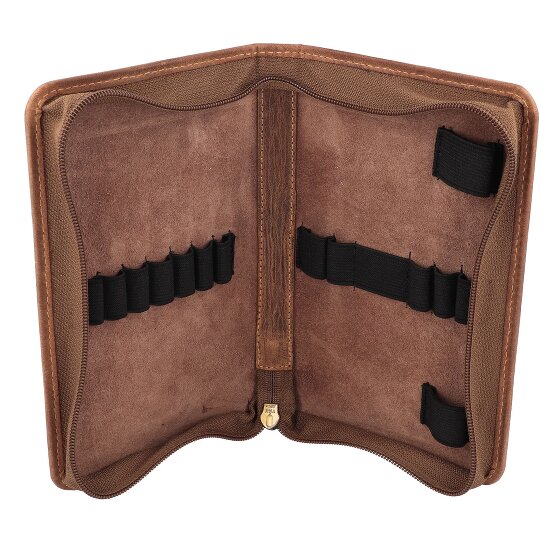 Greenburry Vintage Pencil case Leather 12 cm
