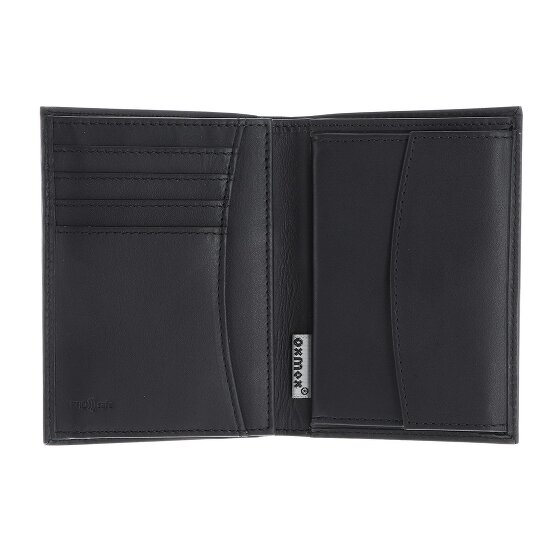 oxmox Leather Wallet RFID protection Genuine Leather 13 cm
