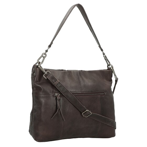 FredsBruder Check my Bag Shoulder Bag Leather 35 cm