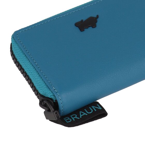 Braun Büffel Capri Wallet RFID protection Leather 11 cm