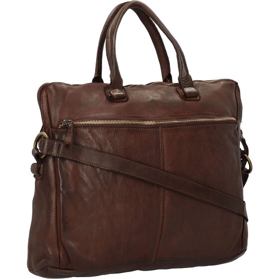 Harold's Submarine handbag leather 38 cm laptop compartment