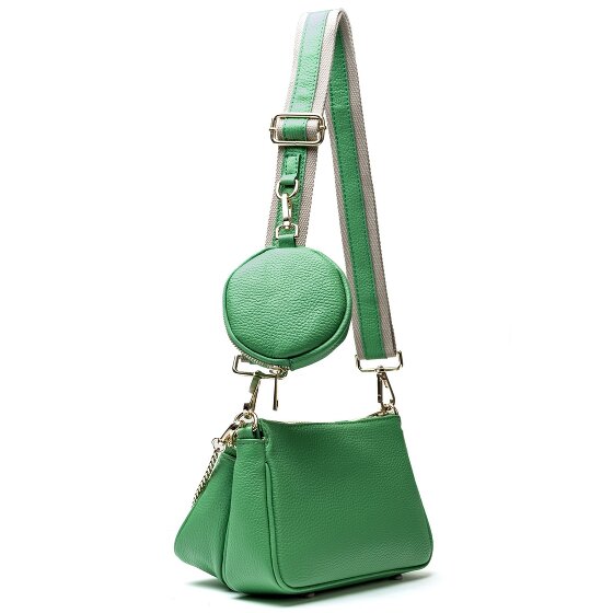 Lazarotti Milano Leather shoulder bag leather 23 cm