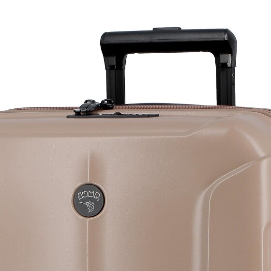 Jump Glossy 4 wheels Trolley 67 cm with expansion pleat