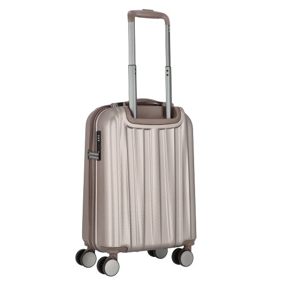 Polestream Moonrock 4 wheels Cabin trolley 55 cm with expansion pleat