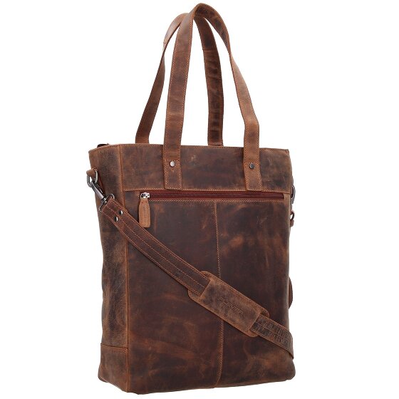 Plevier Retro Jackson Shopper Bag Genuine Leather 31 cm Laptop compartment