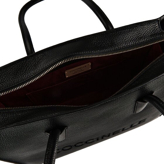 Coccinelle Myrtha Shopper Bag Genuine Leather 36 cm