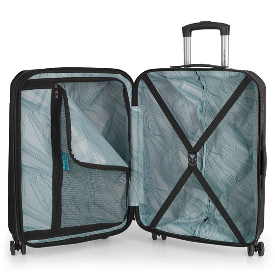 Gabol Mercury 4 wheels Trolley M 66 cm with expansion pleat Gabol Mercury 4 wheels Trolley M 66 cm with expansion pleat