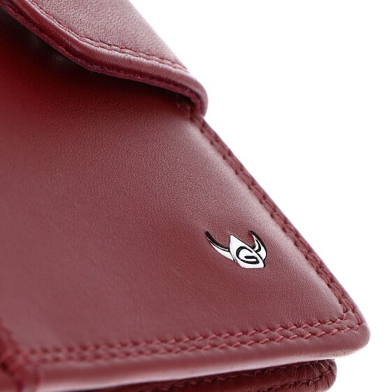 Golden Head Polo Credit card case RFID protection Genuine Leather 8 cm