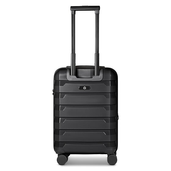 d&n South Dakota 4 wheels Cabin trolley S 56 cm with expansion pleat