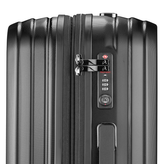 Pack Easy Genius 4 wheels Trolley M 66 cm with expansion pleat