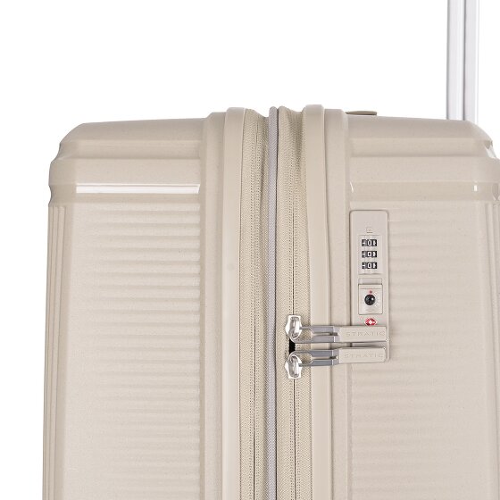 Stratic Straw T 4 wheels Trolley L 76 cm with expansion pleat Stratic Straw T 4 wheels Trolley L 76 cm with expansion pleat