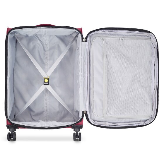 Delsey Paris Pin Up 6 4 wheels Trolley 69 cm with expansion pleat
