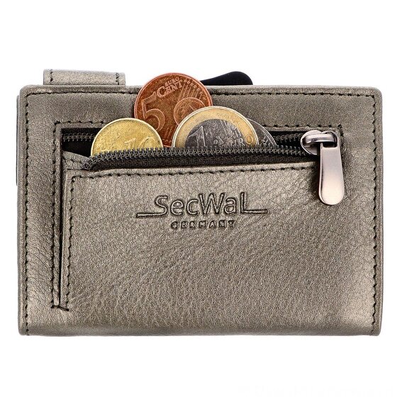 SecWal Credit card holder wallet RFID leather 9.5 cm