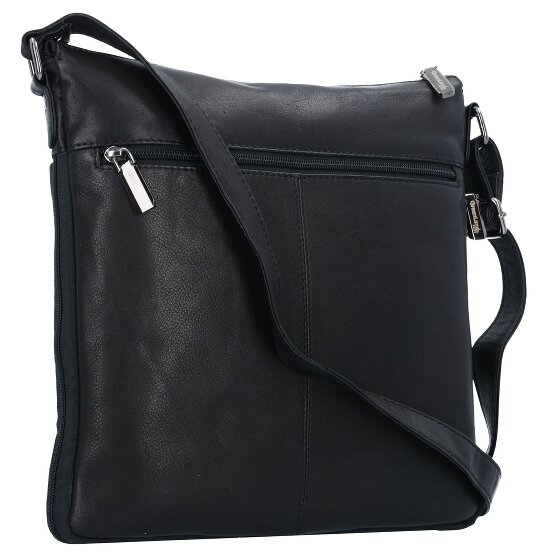 Greenland Nature Black Nappa Shoulder bag Leather 29 cm