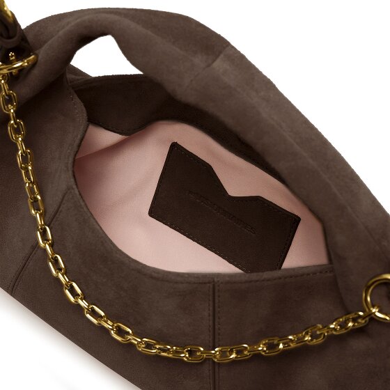 LES VISIONNAIRES Sadie Cozy Chain Handbag Genuine Leather 37 cm
