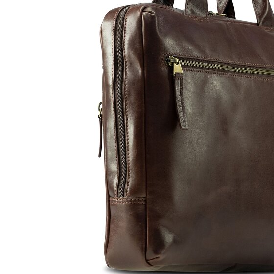 Jost Skagen Briefcase Leather 38 cm Laptop compartment