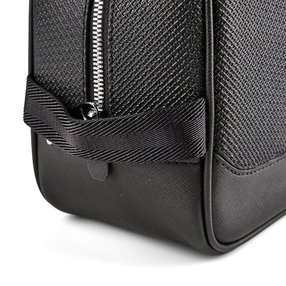 Boss Northon Toiletry bag M Genuine Leather 23 cm