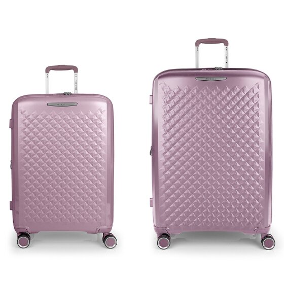 Gabol Queens 4 wheels Suitcase set 2-piece with expansion pleat