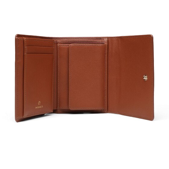 Aigner Deborah Wallet Genuine Leather 12 cm