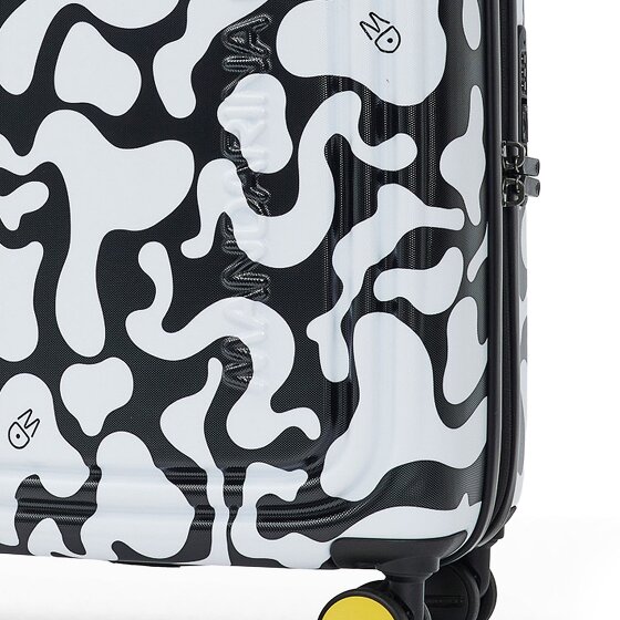 Mandarina Duck Logoduck + Moire 4 wheels Cabin trolley 55 cm with expansion pleat