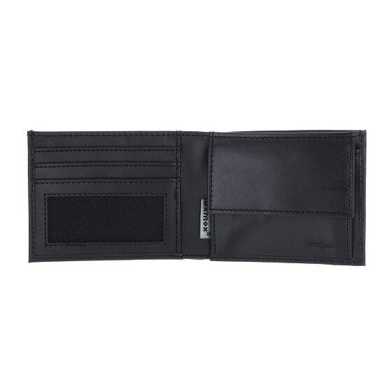 oxmox Leather Wallet RFID protection Genuine Leather 11 cm