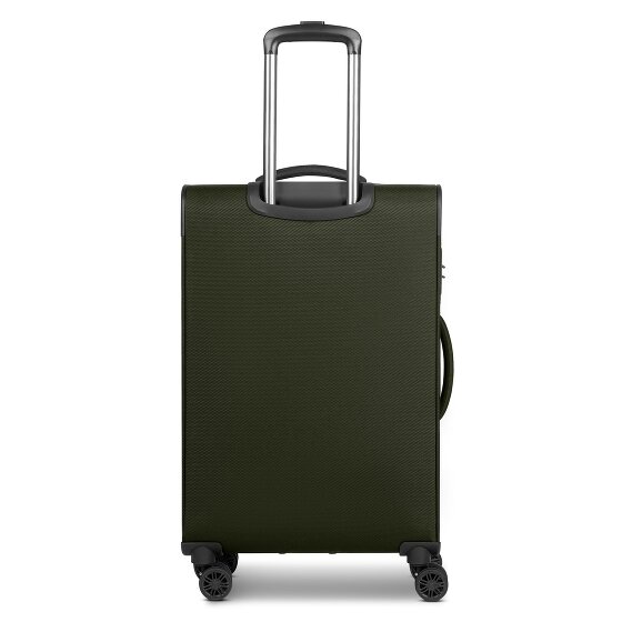 Bugatti Valencia Soft 4 wheels Suitcase set 3-piece with expansion pleat