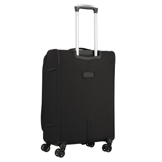 d&n Travel Line 6804 4 Roll Suitcase Set 3pcs.