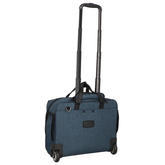 Dermata 2 wheels Business trolley 44 cm Laptop compartment