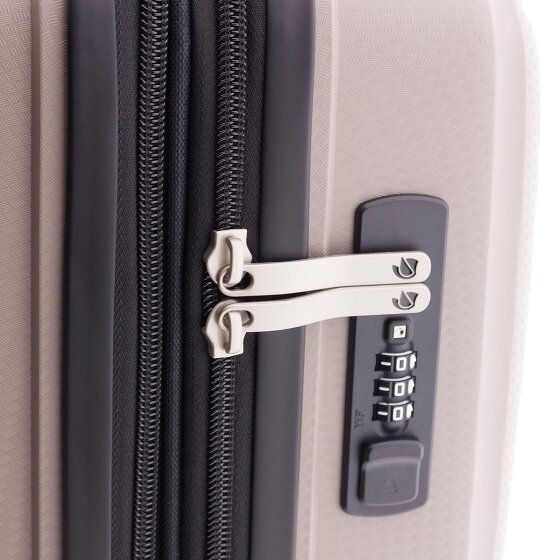 Gladiator 1700 4 wheels Cabin trolley 55 cm with expansion pleat