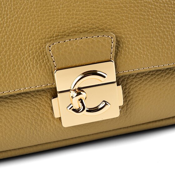 Coccinelle C-Me Lock Shoulder Bag Leather 24 cm