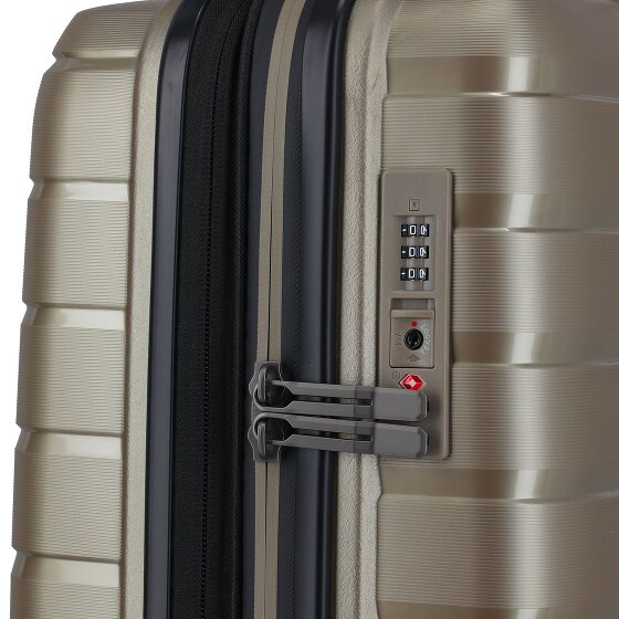 Travelite Air Base 4 wheels Cabin trolley 55 cm with expansion pleat