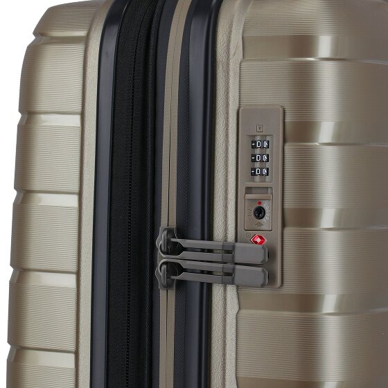 Travelite Air Base 4 wheels Cabin trolley 55 cm with expansion pleat