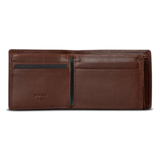 Jost Vardo Wallet RFID protection Leather 10.5 cm