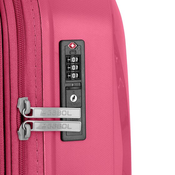 Gabol Infinity 4 wheels Suitcase set 3-piece with expansion pleat